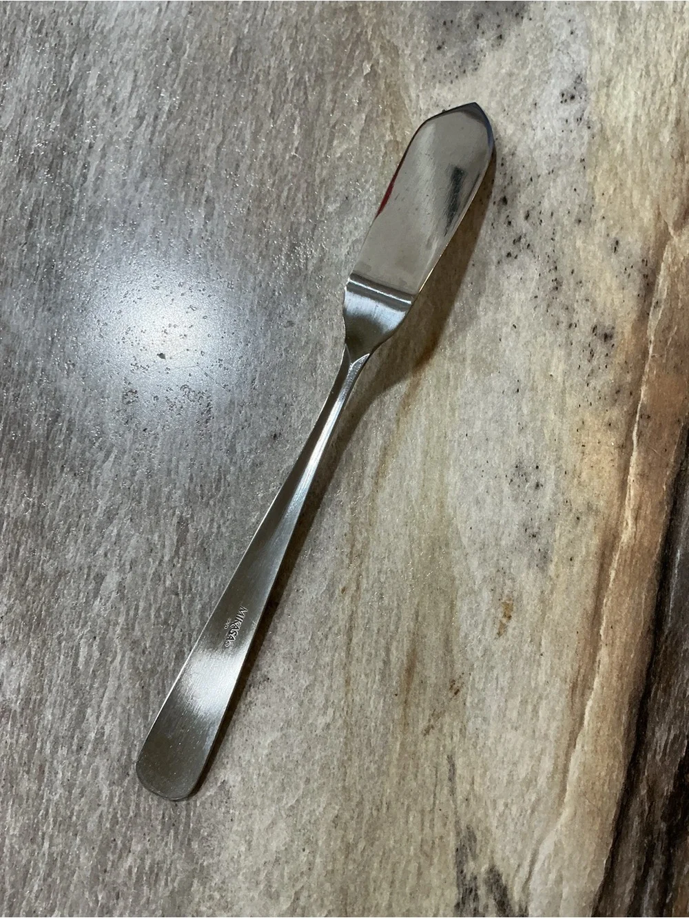 Mikasa Emile Master Butter Knife Stainless Steel Flatware 7” Glossy Modern